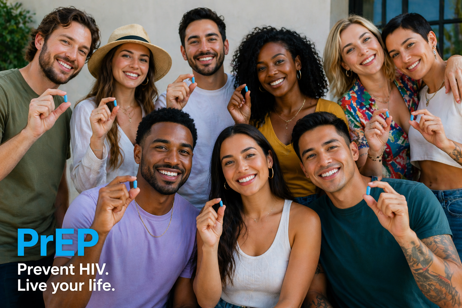PrEP - Live your life.